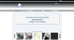 Desktop Screenshot of euromusicproductions.fr